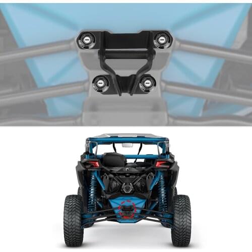 KEMIMOTO UTV Rear Pull Plate Tow Recovery Hook 715004450 for Can-am Can am Canam maverick x3 / X3 MAX 2018 2019 2020 2021