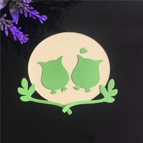 Animal Cute owl Metal Cutting Dies Stencils For DIY Scrapbooking Decorative Embossing Suit Paper Cards Die Cutting Template