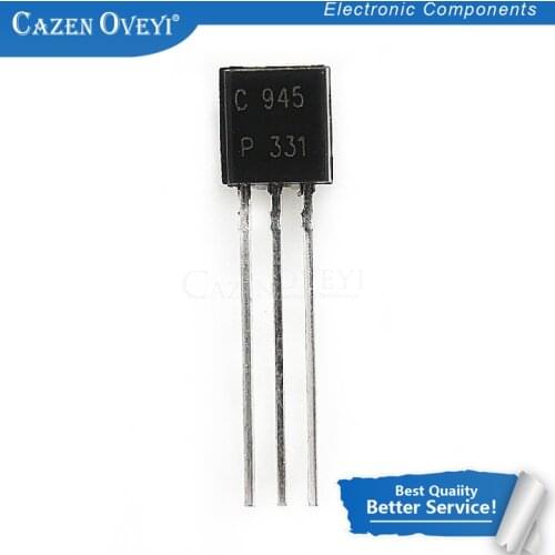 100pcs/lot 2SC945 TO92 C945 TO-92 50V BIPOLAR TRANSISTORS NPN and In Stock