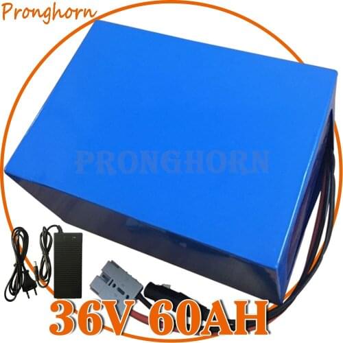 Electric Vehicle Super Capacity 36V 30Ah 35Ah 40Ah 45Ah 50Ah 60Ah Modified Bicycle Electric Scooter Battery Pack with BMS+Charge