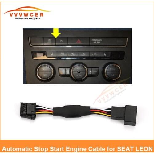 Automatic Stop Start Engine System Off Device Control Sensor Plug Stop Cancel for Seat Leon ATE