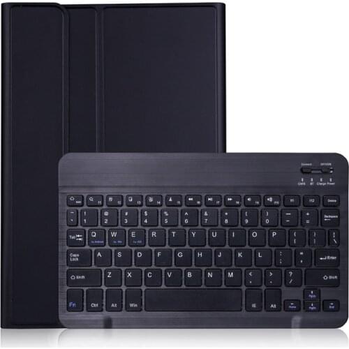 Keyboard Case for Samsung Galaxy Tab S7 2020 11 inch Flip PU Leather Smart Cover with Keyboard for Tab S7 T870/T875+Pen