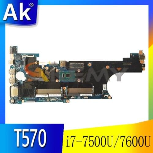For Lenovo Thinkpad T570 P51S laptop motherboard 16820-1 W/ CPU i7-7500U / 7600U 448.0AB06.0011 FRU 02HL408 01ER123 100% test