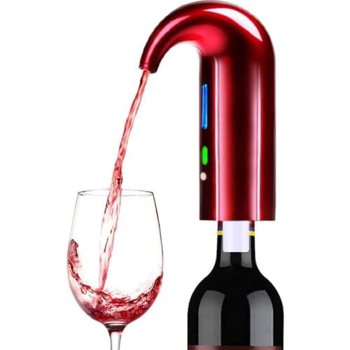 Electric Wine Aerator Pourer Stopper Multi-Smart Automatic Wine Dispenser Red White Wine Accessories Aeration