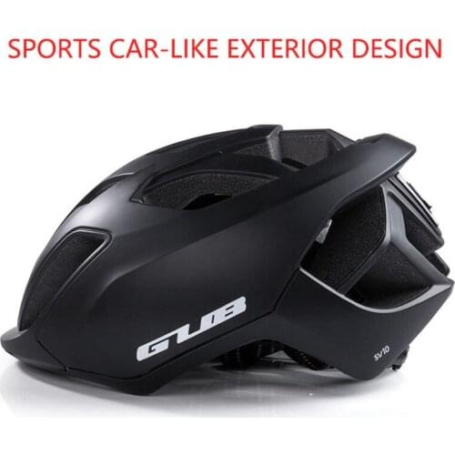 GUB SV10 Cycling Helmet In-mold Breathable Bicycle City Cap With LED Light Nine Lighting Modes Safety Bike Helmet New