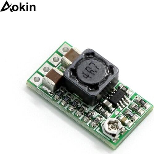 Mini DC-DC 12-24V To 5V 3A Step Down Power Supply Module Voltage Buck Converter Adjustable 97.5% 1.8V 2.5V 3.3V 5V 9V 12V
