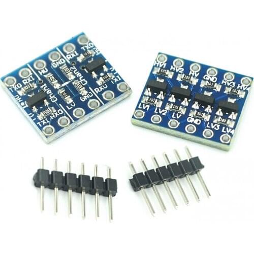 5V-3V IIC UART SPI etc. 2 way/4 way level conversion module 2 way/four way pin header