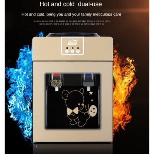 5L/10L/20L/ Icy Hot Warm Water Dispenser Desktop Mini Energy-saving Glass Water Boiler Household Dormitory Cute Water Cooler