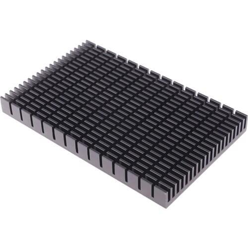 150*93*15MM Heating Panel Heat sink Aluminum Heatsink Plate Black Radiator