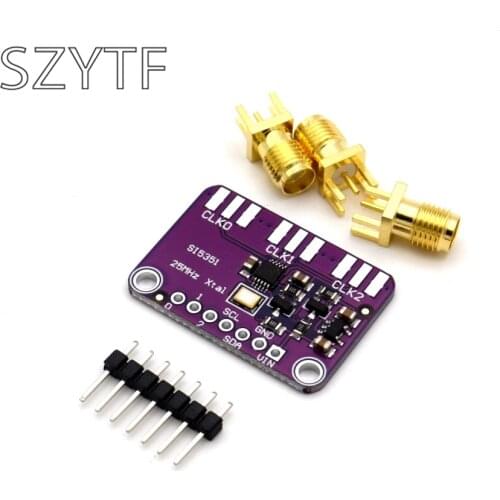 CJMCU-5351 High Frequency Signal Square Wave Frequency Generator Signal Generator 5351 Si5351A