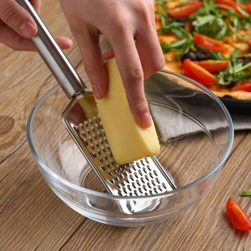 Citrus Lemon Zester Cheese Grater-Parmesan Stainless Steel Garlic Ginger Nutmeg Chocolate Vegetables Fruits Kitchen Tools