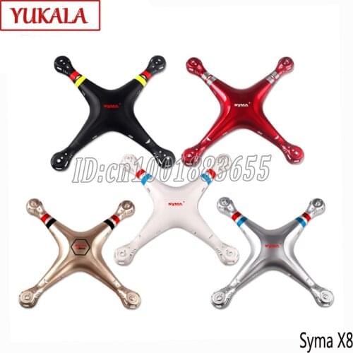 X8C X8W X8G X8HC RCAircraft Quadcopter Spare Parts Main Body Upper and Lower Body Shell Spare Case Cover Case+Battery Cover