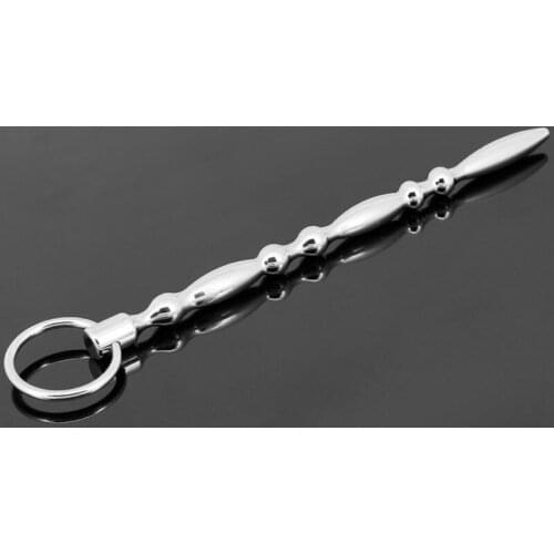 Male Urethra Masturbator Stimulator Penis Insert Urethral Dilators Sounding Rod Stainless Steel Penis Plug Wand Sex Toys For Men