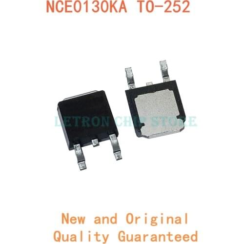 10PCS NCE0130KA TO-252 30A 100V N-CH TO252 DPAK SMD MOSFET new and original IC Chipset