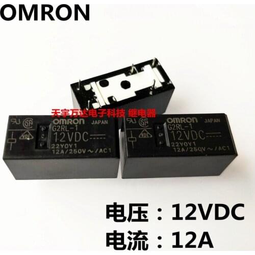 G2RL-1 12VDC 12V Relay 12A 5PIN G2RL-1