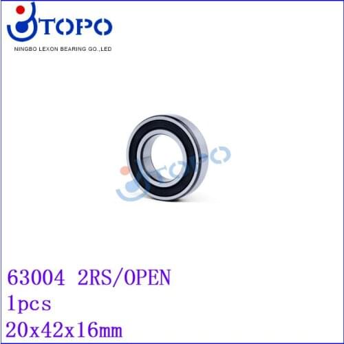 20*42*16mm Deep Groove Ball Bearings63004 /2RS/OPEN