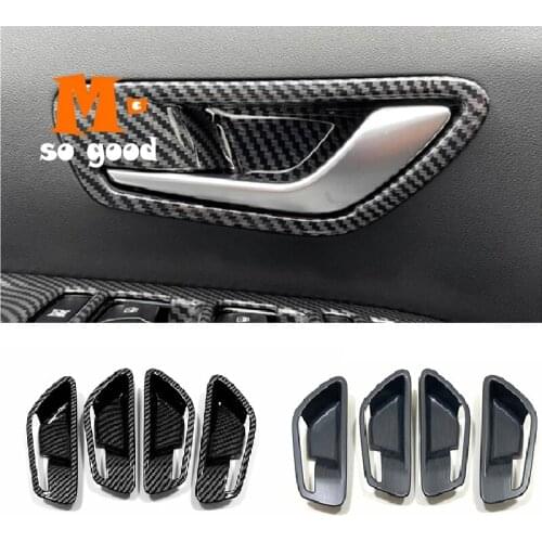 2021 2022 For Hyundai Tucson NX4 Carbon/Sliver/Wood grain Accessories Car Inner Window Handle Door Bowl Decor Sticker product