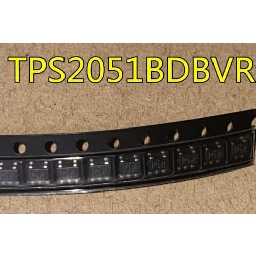 50PCS/ TPS2051 TPS2051BDBVR PLJI SOT23-5 NEW