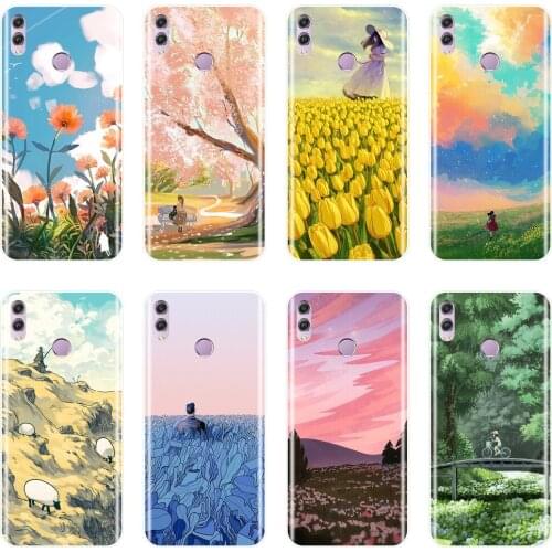 Case For Huawei Honor 10 9 8 8X MAX 7 7S 7X 7A 7C Pro Silicone Soft Cartoon Back Cover For Huawei Honor 7 8 9 10 Lite Phone Case
