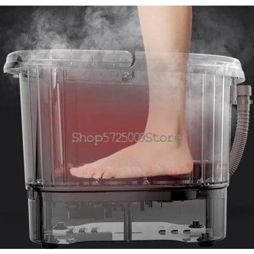 Foot Bath Electric Massage Heating Foot Bath Household Full Automatic Constant Temperature Foot Soaking Bucket Artifac
