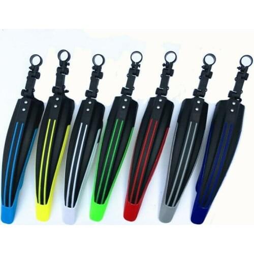 2Pcs Bicycle Fenders Mudguard Front Rear MTB Mud Guard Wings For Mountain Road Bike Bicycle Accessories Colorful Optional