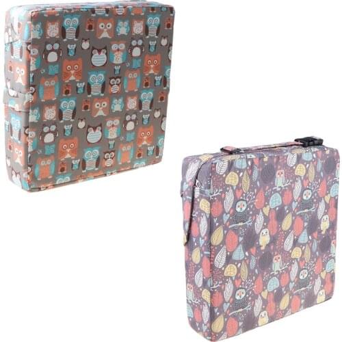 Square Booster Seat Highchair Pad Dining Chair Washable Thick Increasing Cushion for Kids Baby Toddler