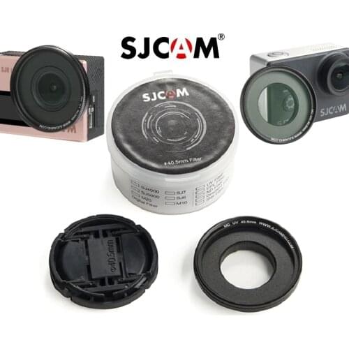 Original SJCAM SJ7 Star J6 Legend M20/SJ 5000/4000 MC Lens Protection Cap Lens UV Filter/CPL/Cover For SJ6/7 Action Accessories