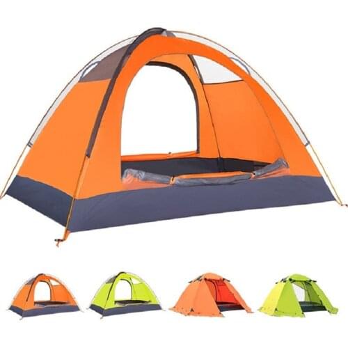 Anti-UV Aluminum Pole Super Light Outdoor Camping Tent Double Person Awning Recreational Picnic Outdoor Tool Cycling Equipment