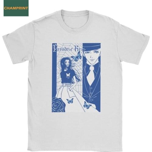 Paradise Kiss T Shirts Men Cotton Casual T-Shirts Round Collar Para Kiss Tees Short Sleeve Clothing Plus Size