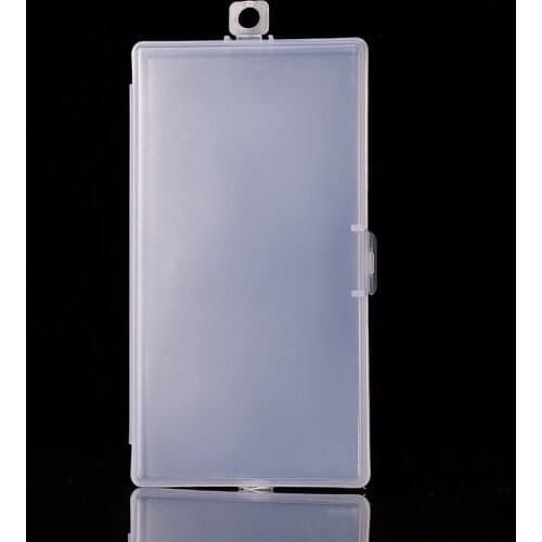 Plastic Storage Box Jewelry Bead Screw Pills Nail Art Tips Gadget Container Portable Table Organizer Clear Jewelry Tool Box