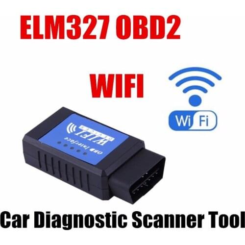 Latest Version car scanner code reader tester decoder Super Mini ELM 327 OBD 2 Diagnostic tool Free Shipping WIFI