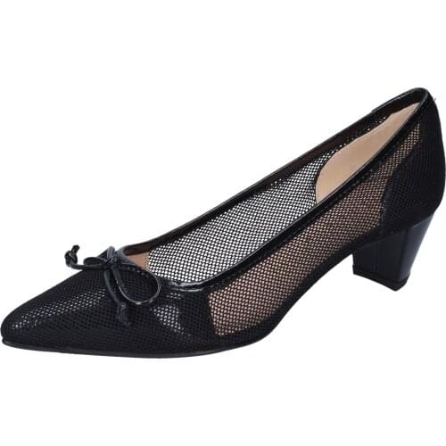UNISA pumps woman black fabric