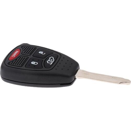 Replacement Uncut Key Fob Remote For 2005-2009 Jeep Auto Car