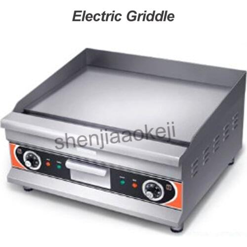 Stainless Steel Commercial Electric Grill Griddle EG-600 Electric Griddle Teppanyaki equipment Grill board 220v/50hz 5000W 1pc