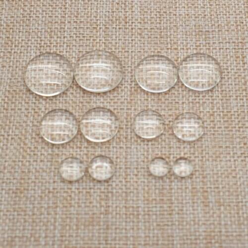 100pcs Glass Eye Chips Doll Eye Accessories Stuffed Toys Snap Animal Scrapbooking Puppet Dolls Craft eyes for toy