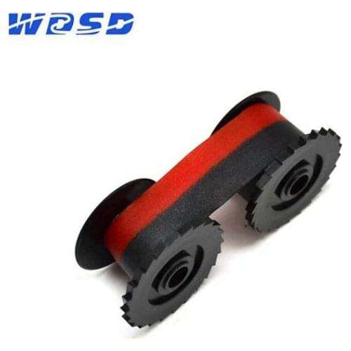 10X Compatible Time Clock Ribbon for NIDEKA NE2000 NE850 Red/Purple