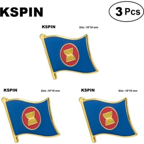 ASEAN Lapel Pin Brooches Pins Flag badge Brooch Badges