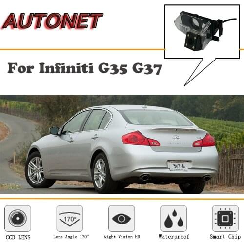 AUTONET Rear View camera For Infiniti G35 G37/CCD/Night Vision/Reverse Camera/Backup Camera/license plate camera