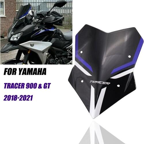 FOR YAMAHA Tracer 900/Tracer 900 GT 2021 2020 2019 2018 Motorcycle Windscreen Windshield Deflectors Wind Shield Screen Protector