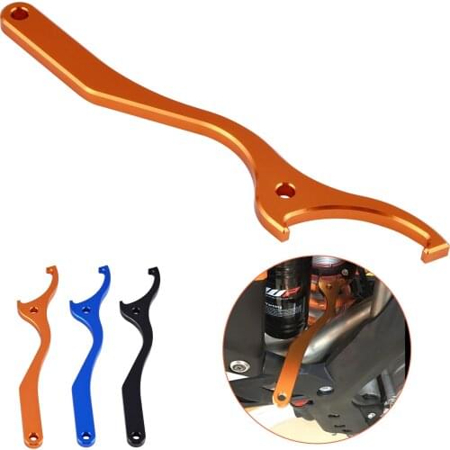 Motorcycle Rear Damping Shock Spanner Wrench For KTM SX SXF XC XCF EXC EXCF 125 200 250 300 350 400 450 500For Husqvarna TE TC