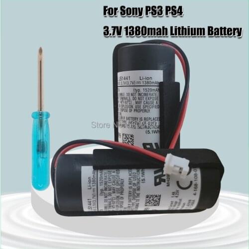 3.7V Li-Ion Battery LIS1441 for Sony PS3 PS4 PlayStation Move Motion Controller Right Hand CECH-ZCM1E LIP1450 Rechargeable Cells