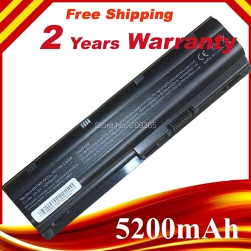 Mu06 Black Laptop battery for HP Notebook PC 593553-001 for Pavilion g4 G6 G7 G32 cq42 593562-001 dv6-3000 MU09 HSTNN-LB0W