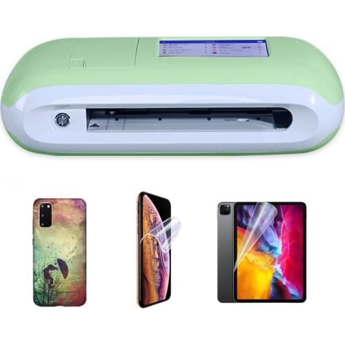 Newest Mini Auto Film Cutter Tablet Front Glass Back Cover Protect LCD Screen Intelligent Film Cutting Machine
