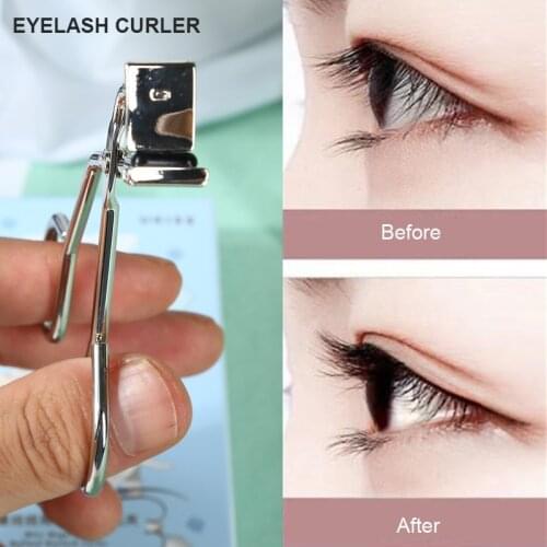 1pc Protable Curling Eyelash Curler 3D Stereo Curling Sectional Eyelashes Clip Cosmetic Beauty Makeup Tool Accessories For Women