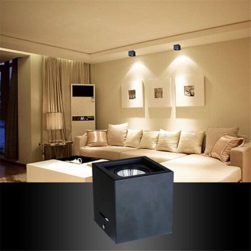 Surface Mounted 4 azimuth adjustment LED COB Downlights 7W 10W 15W 14W 20W 30W AC85-265V LED Ceiling Lamp Spot Light Downlights