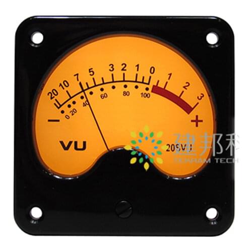 TR-57 VU Panel Meters DB Level Header Detectors Chassis w Backlight
