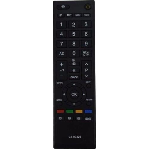 Universal TV Remote Control CT-90326 for Toshiba CT-90380 CT-90336 CT-90351 RM-L890 Toshiba LCD LED TV Remote Controller