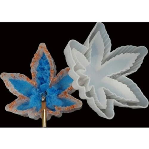 Maple Leaf Ashtray Silicone Mold Handmade Resin Craft Tools Ashtrays Mould DIY Epoxy Resin Jewelry Making