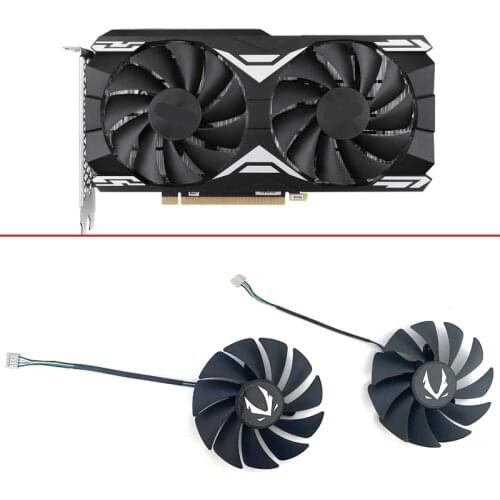 2PCS GA92S2U CF9015H12S 4PIN 89MM DC12V RTX3060 GPU FAN For ZOTAC GeForce RTX 3060Ti Twin Edge ZT-A30610E-10M Cooling Fans