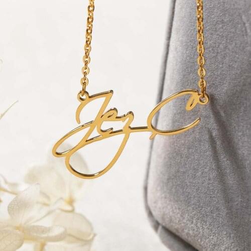 2019 custom necklace personality letter necklace personalized name necklace jewelry female name necklace for girl mother